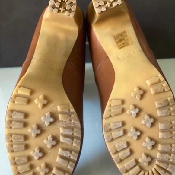 Authentic Gucci brown Ankle Boots - Picture 5 of 12